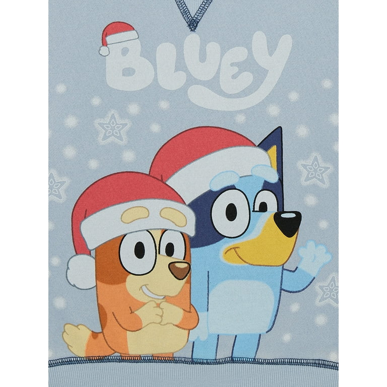 Bluey Toddler Boys Holiday Crewneck Sweatshirt, Sizes 2T- 5T | Walmart (US)