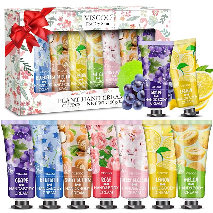 7 Pack Hand Cream Gifts Set for Women,Hand Lotion for Birthday Gifts for Women Teengirls, Bridesm... | Amazon (US)