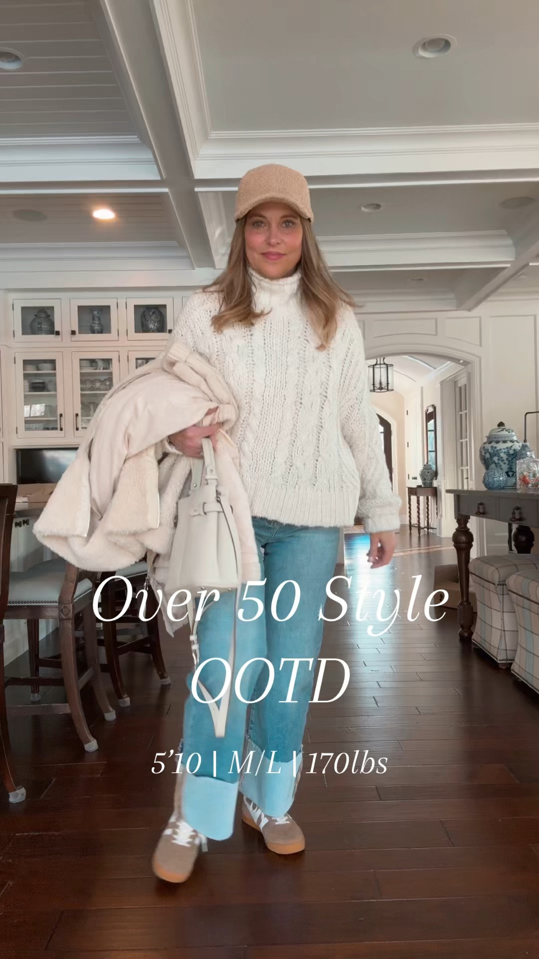 For those who needed to know my weight. 🤪

You can shop this outfit on my LTK.

#over50 #over50style #ootd 

#LTKWatchNow #LTKOver40 #LTKMidsize