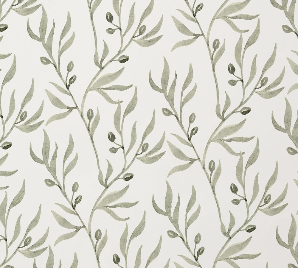 Olive Wallpaper | Pottery Barn (US)