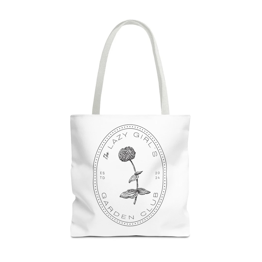 Lazy Girl's Garden Club Tote Bag AOP - Etsy | Etsy (US)