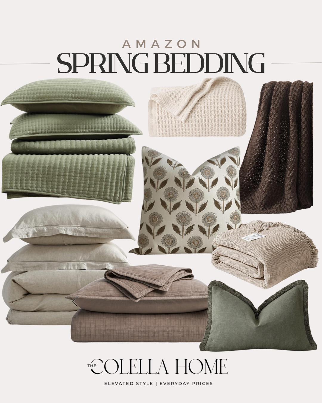 Love these Amazon bedding finds for spring!

Bedding, bedroom finds, looks for less, comforter, blankets

#LTKHome #LTKSaleAlert #LTKvlog