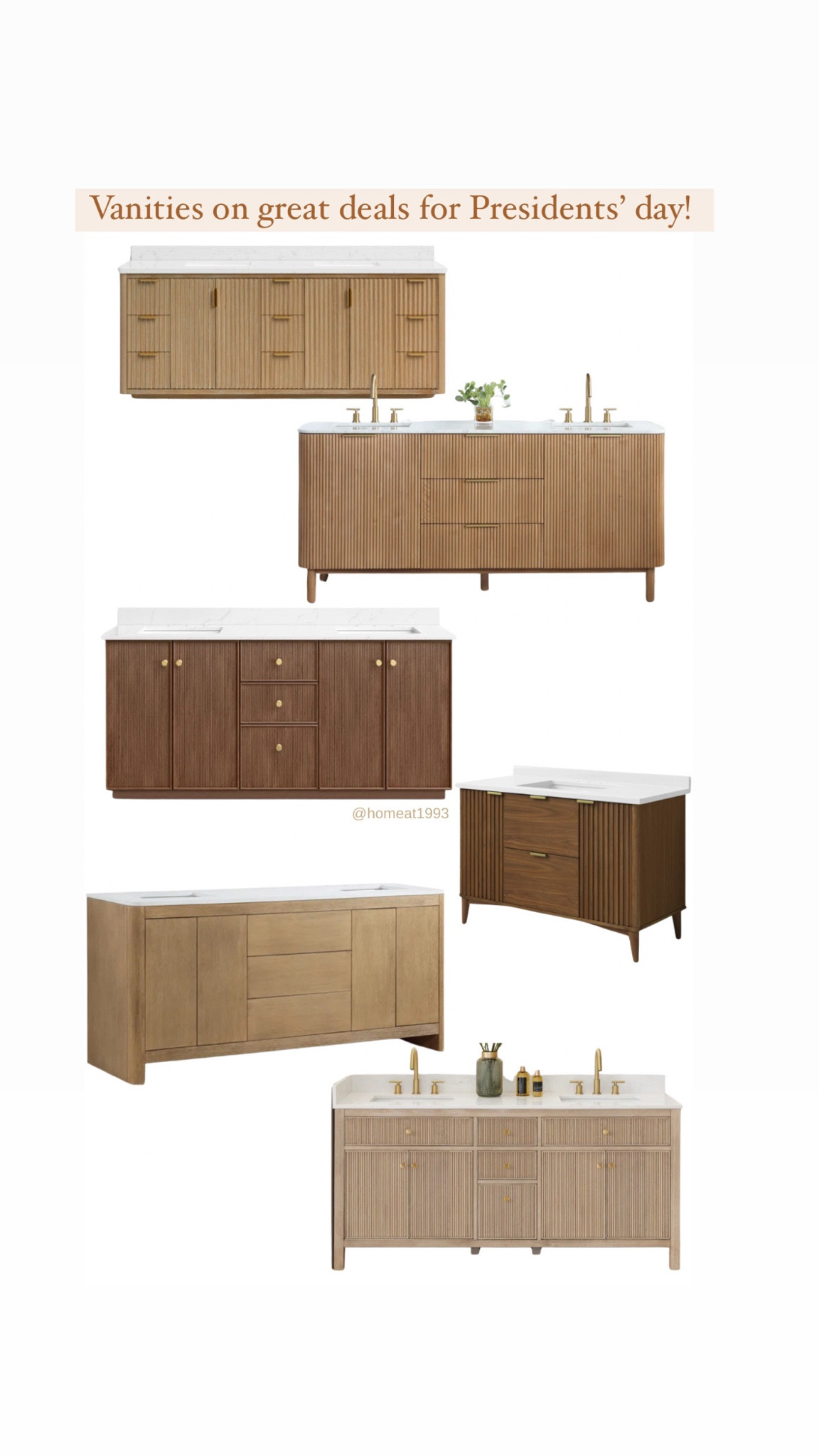 wood vanities, white oak vanity, sale alert, wayfair home finds 

#LTKMostLoved #LTKSaleAlert #LTKHome