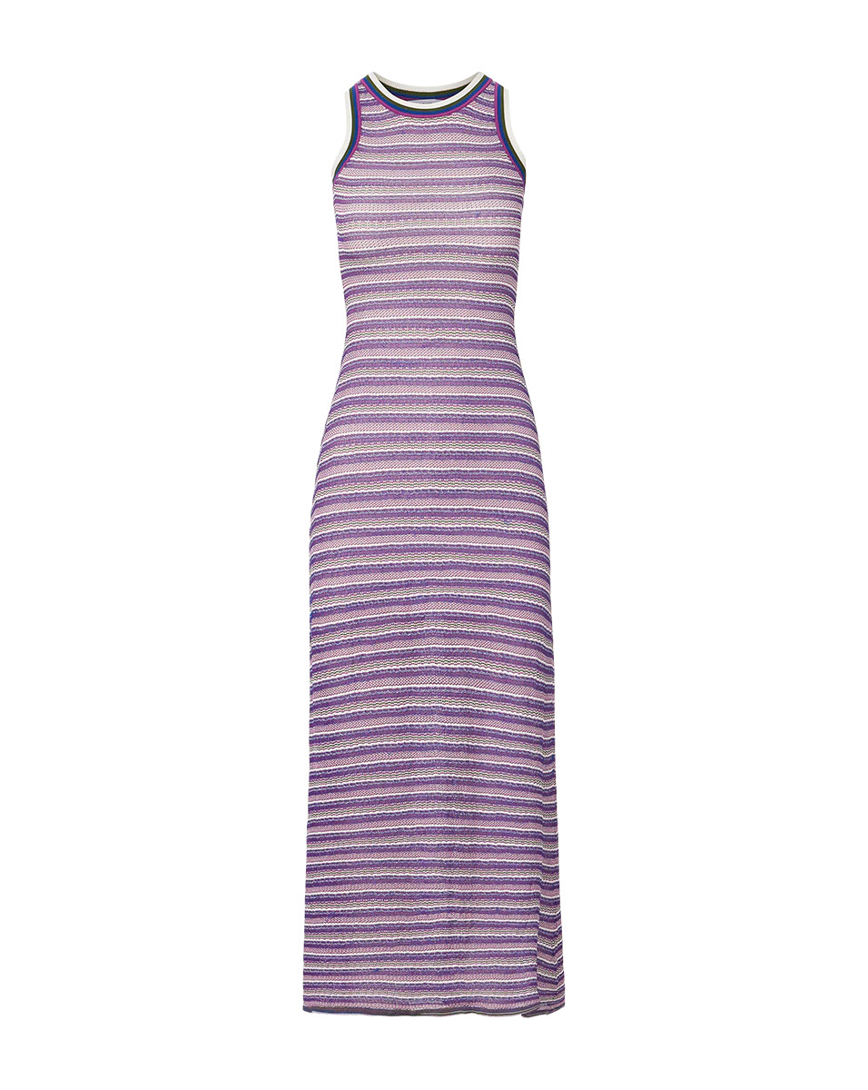Sivan Striped Knit Dress | Veronica Beard