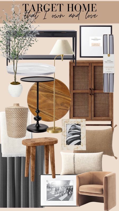 Target home decor, accent chair, side table, pillows, gallery wall frames 

#LTKhome #LTKSeasonal #LTKstyletip