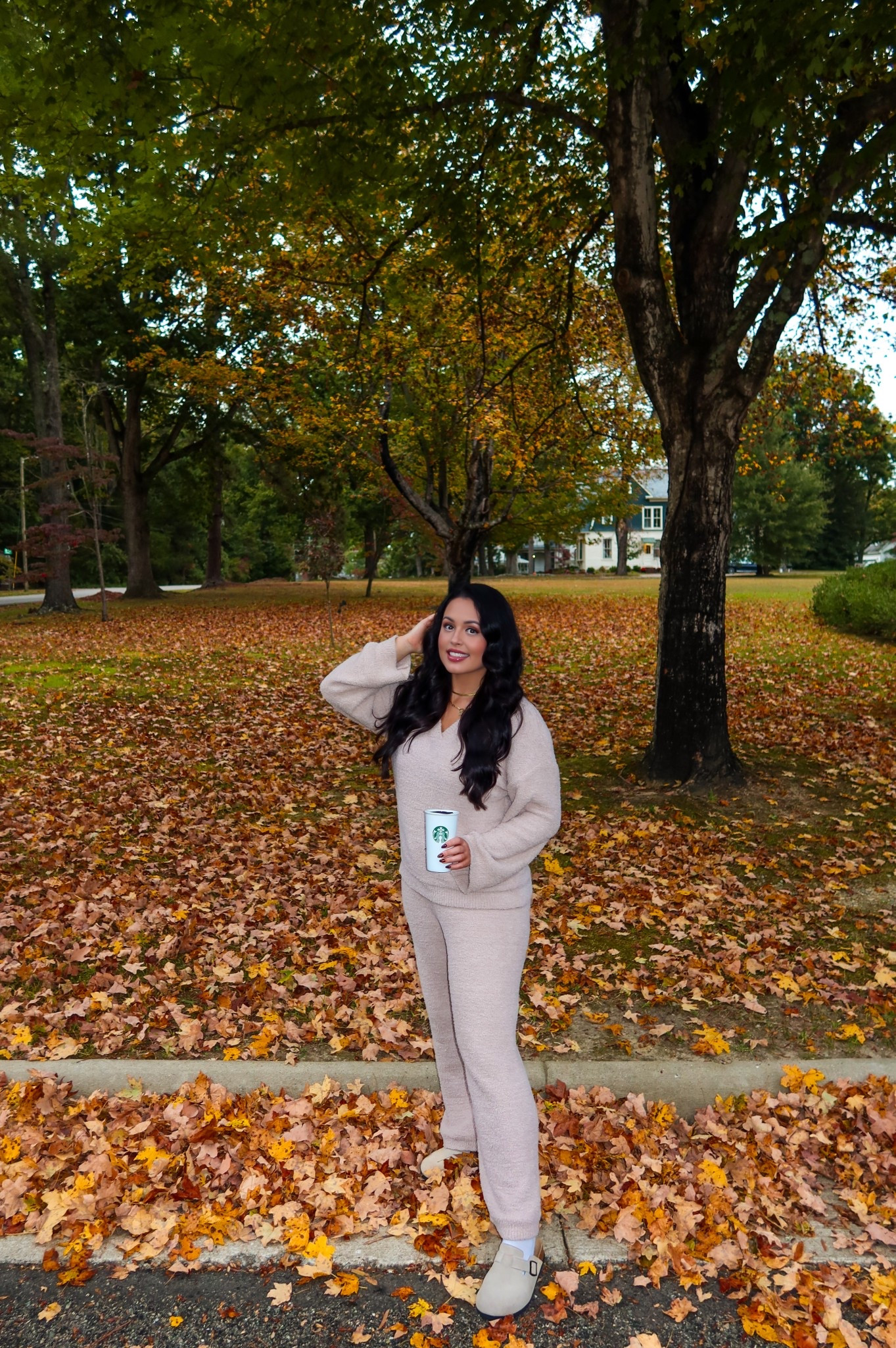 The comfiest Amazon lounge sweater set (medium), under $30 Amazon suede clogs #founditonamazon 

#LTKSaleAlert #LTKActive #LTKFindsUnder50