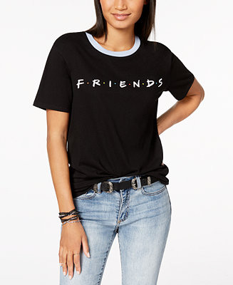Love Tribe Juniors' Friends Graphic T-Shirt - Macy's | Macy's