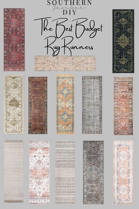 The best budget friendly rug runners, perfect for the kitchen! Kitchen decor, rugs, vintage rugs, washable rugs, kitchen finds, entryway decor

#LTKstyletip #LTKhome
