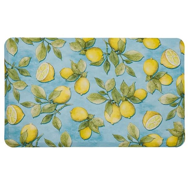 Mohawk Home Dri-Pro Cushion Kitchen Mat, Lemons All Over Slice, Multi, 1' 6" X 2' 6" | Walmart (US)