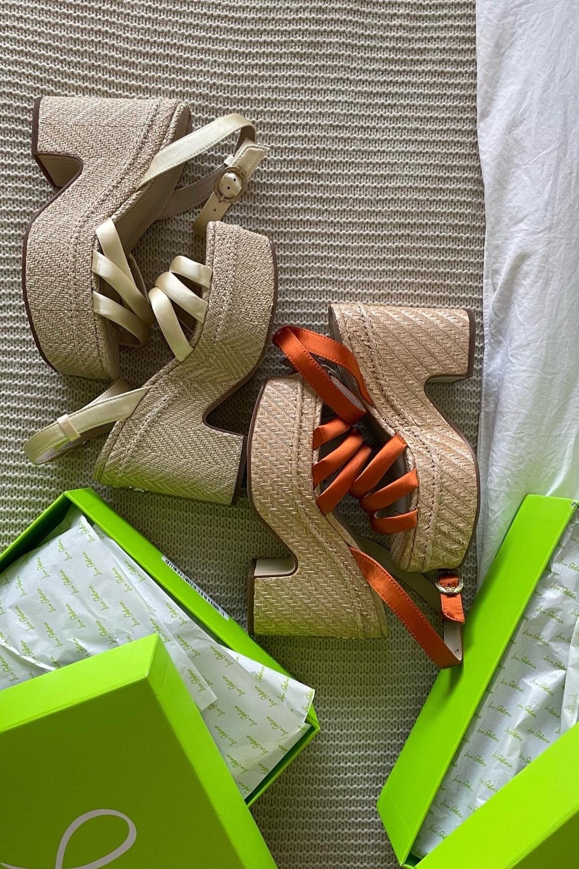 The perfect shoes for spring and summer! I can’t wait to pair these with outfits as the weather warms up and until then I’ll admire them from afar💛🧡

#LTKfindsunder100 #LTKshoecrush #LTKsalealert