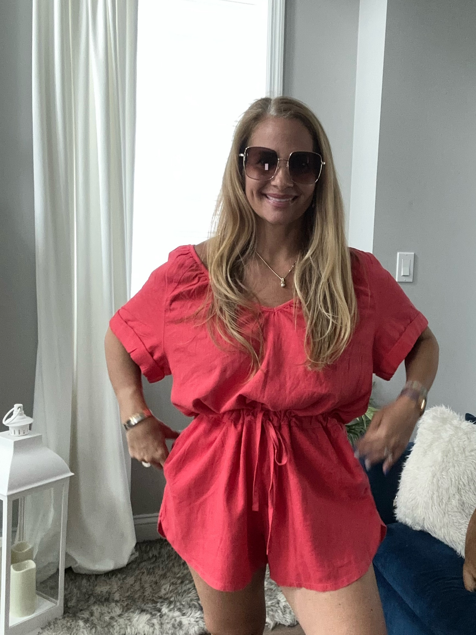 Summer Rompers are a must have this season 

Wearing size  XS in the Romper 
#target #summeroutfits # rompers 

#LTKstyletip #LTKunder50 #LTKSeasonal