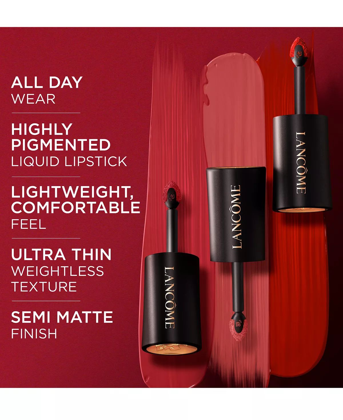 Lancôme L'Absolu Rouge Drama Ink Lightweight Liquid Lipstick - Macy's | Macy's