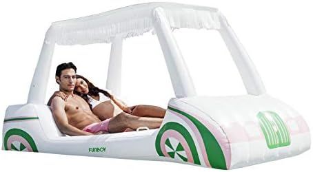FUNBOY Giant Inflatable Luxury Golf Cart Pool Float, Perfect for a Summer Pool Party | Amazon (US)
