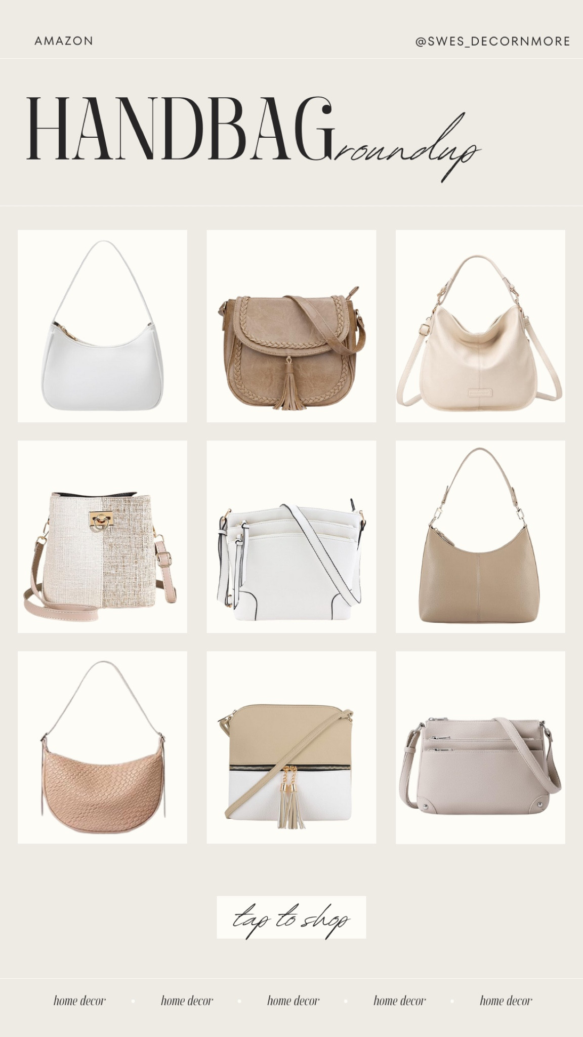 Medium sized handbag roundup from Amazon! Loving the styles and colors! Check out these two toned purses! These would all look great with summer outfits! 

#LTKSeasonal #LTKStyleTip #LTKFindsUnder50