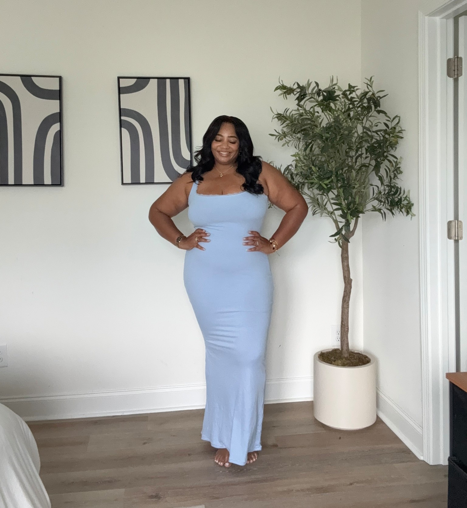 Love how this dress can be worn in so many ways. Wearing an XL in the dress and 3X in shapewear  

#LTKFindsUnder50 #LTKMidsize #LTKStyleTip