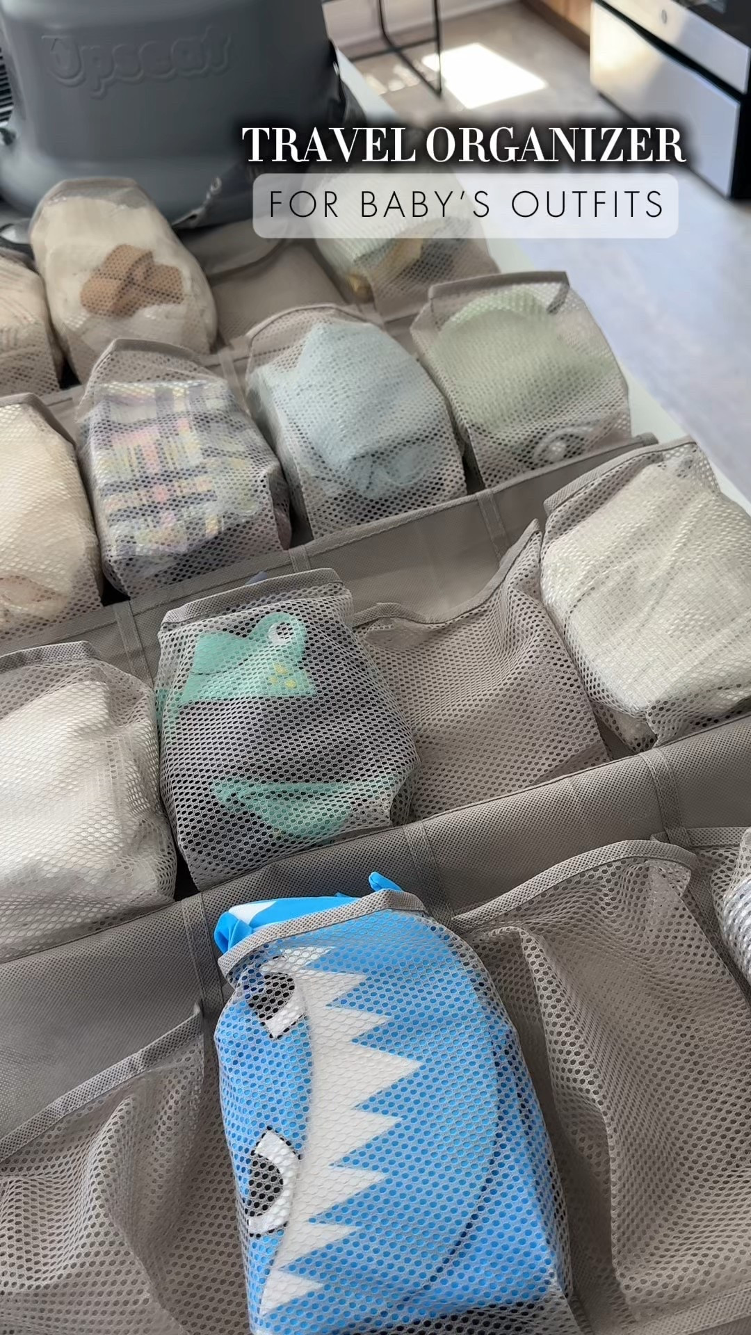 The BEST organizer for your Baby’s outfits when traveling!
Saves sooooo much room 

#LTKBaby #LTKTravel #LTKFindsUnder50