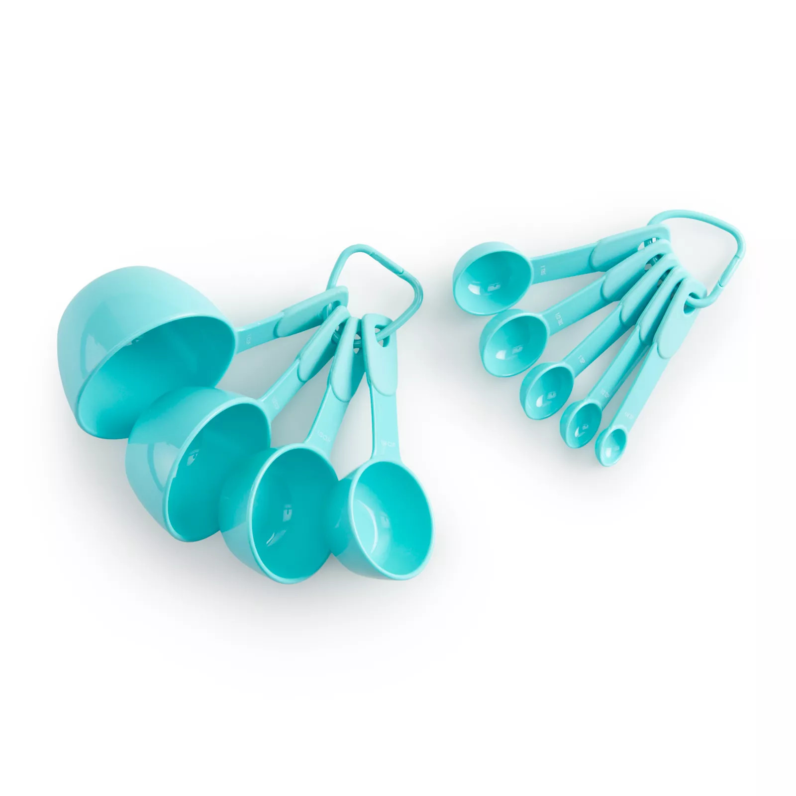 Food Network 9-pc. Measuring Cup & Spoon Set, Light Blue | Kohl's