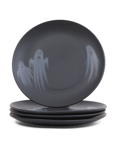4pk 10.5in Boo Family Dinner Plates | TJ Maxx