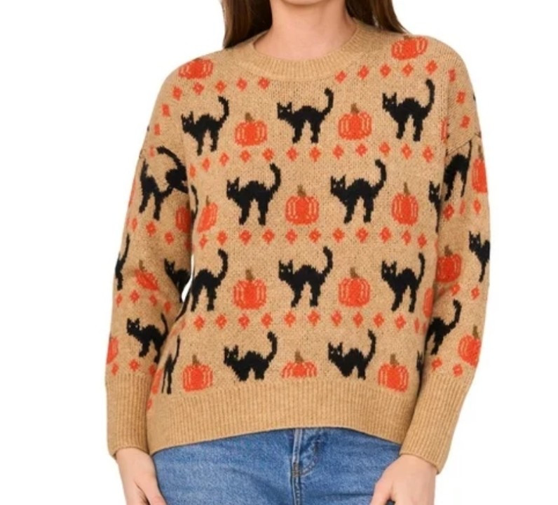 Cozy fall/Halloween black cat,  pumpkin and ghosts sweater for under $20 at Sam’s club available in 3 different styles 

Ltk Halloween, ltk style, Sam’s club pumpkin sweater

#LTKFindsUnder50 #LTKSeasonal #LTKSaleAlert