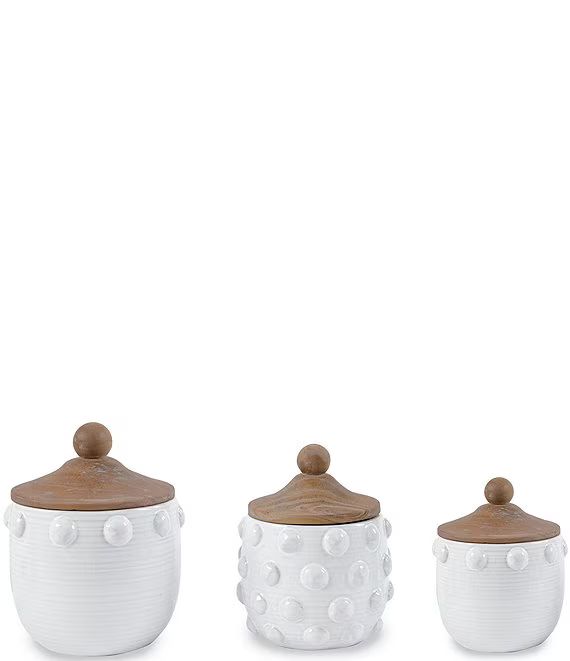 Raised Dotted Canister Set | Dillards