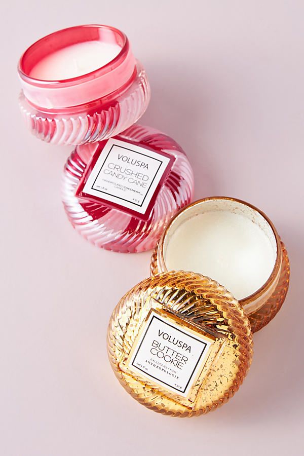 Voluspa Holiday Macaron Candles, Set of 2 By Voluspa in Assorted | Anthropologie (US)