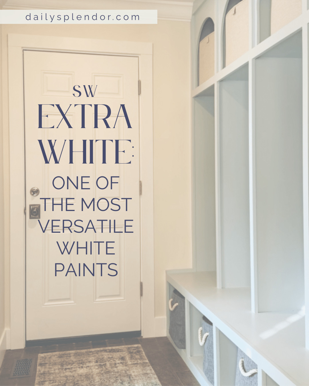 After trying more whites than I can count, Sherwin Williams Extra White (SW 7006) is one staple I find myself coming back to again and again. I compare it to other popular white paints, give you some coordinating color suggestions, and point out where it really shines in the home. Read my full color review on the blog (link in bio!) 

#extrawhite #sherwinwilliams #whitepaint #interiorpaint #paintcolor #homedesign #homestyling #interiordesign 

 #LTKHome