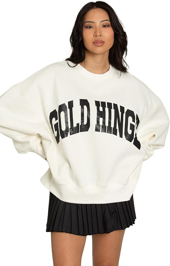 GOLD HINGE Wide Arm Sweatshirt | Amazon (US)