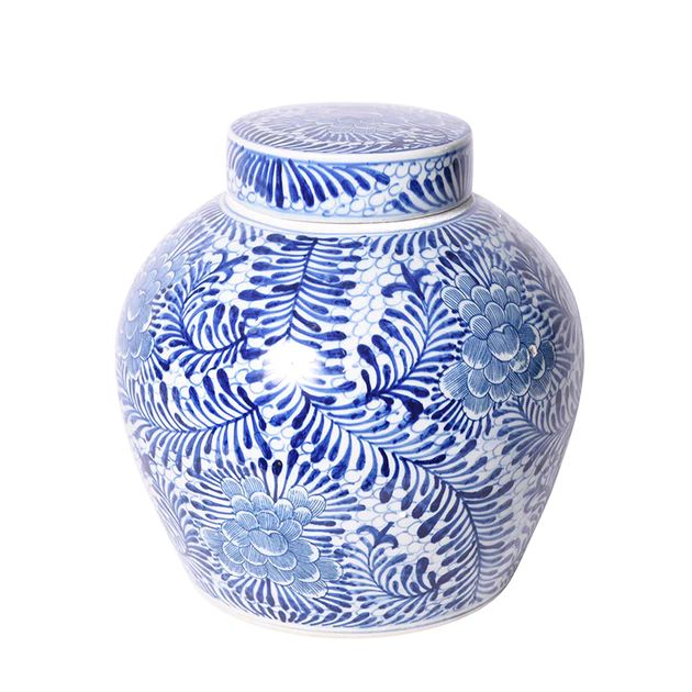 Floral Vine Ancestor Jar | Cailini Coastal