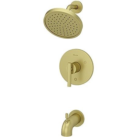 Pfister LG89-8RHBG Rhen Tub and Shower Trim, Brushed Gold | Amazon (US)