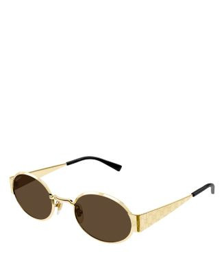 Gucci Guccissima Oval Sunglasses, 51mm  | Bloomingdale's Jewelry & Accessories Sunglasses & Eyewe... | Bloomingdale's (US)