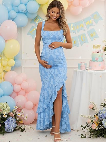 These blue maternity dresses are the definition of effortless beauty 💙 Just slip one on and you instantly feel put together. Perfect for photos, events, or everyday glow moments ✨

#MaternityLook #BlueAesthetic #AmazonFashion #BumpStyle #PregnancyOutfit #LTKMaternity #SimpleStyle 

 #LTKSeasonal #LTKBump #LTKWedding