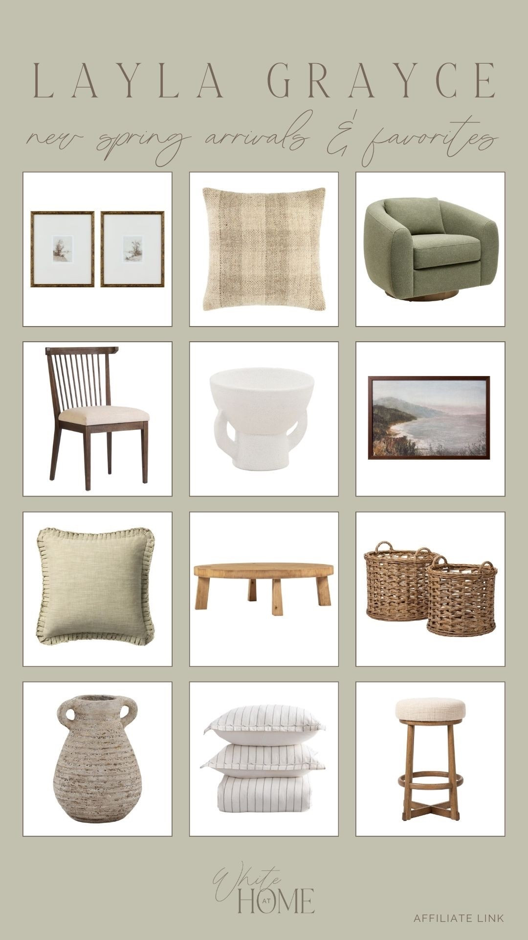 New spring arrivals from Layla Grayce! A mix of furniture, textiles, decor, and art options for a beautiful and organic spring. 

#LTKHome