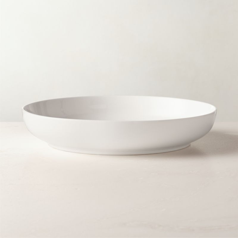 Contact White Pasta Bowl + Reviews | CB2 | CB2
