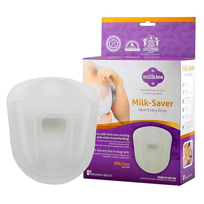 Milkies Milk-Saver Breast Milk Collector Storage | Amazon (US)