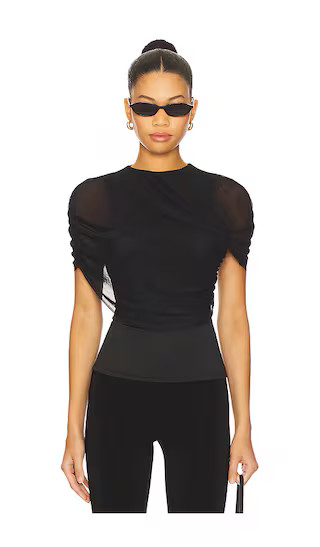 Bethany Top in Black | Revolve Clothing (Global)