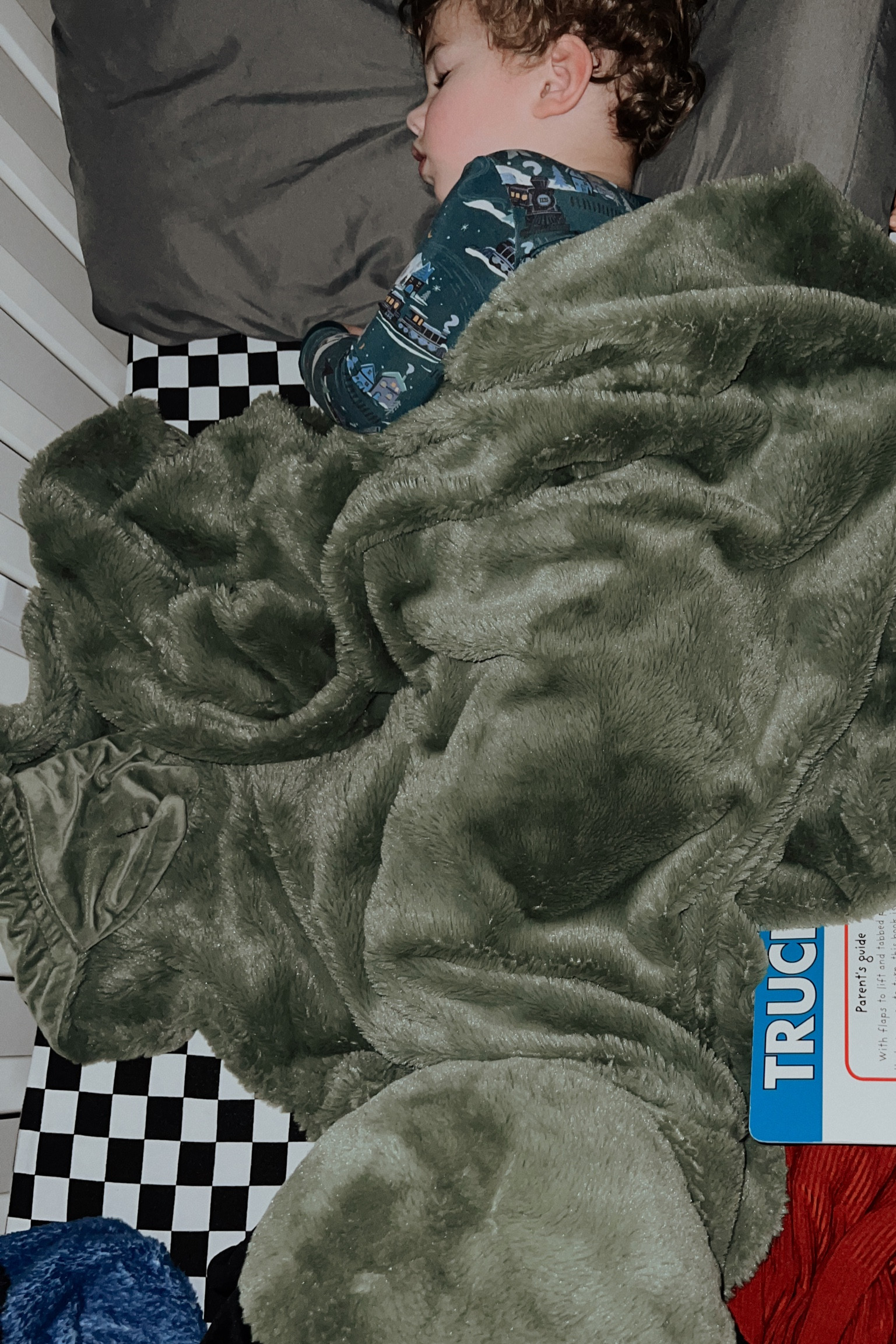 jackson ❤️s his hooded dino blanket 
comes in pink and green!!
also included his pjs, bed sheet, and  new favorite book!

#LTKkids