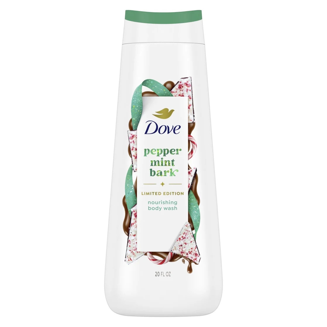 Dove Limited Edition Moisturizing Body Wash Peppermint Bark, 20 oz | Walmart (US)