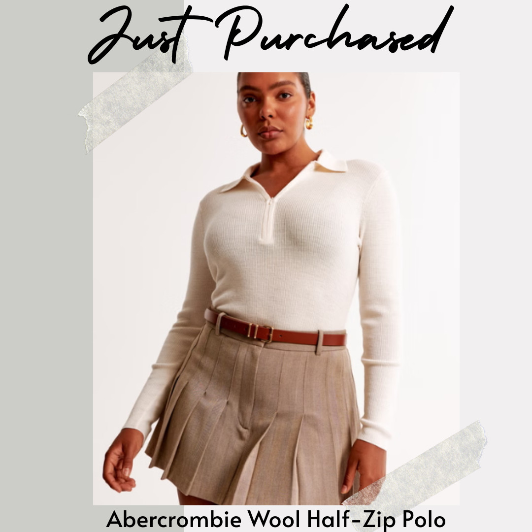ltkfindsunder100 / ltkfindsunder50 / ltkgrwm / ltkstyletip / ltkootd / ltksalealert / ltkworkwear / Polo top / Polo zip blouse / Polo blouse. collared top / collared blouse / cream Polo / white polo / long sleeved polo top  long sleeves / white blouse / Abercrombie / Abercrombie and Fitch / Abercrombie sale / sale / sale alert / winter top / fall top / aesthetic outfit / winter outfit / fall outfit / winter fashion / fall fashion 

 #LTKCyberWeek #LTKMidsize #LTKPlusSize