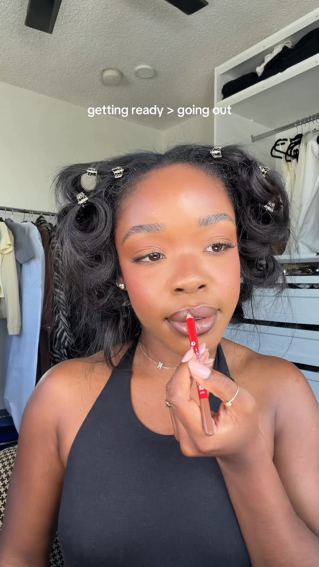 Lip combo linked! #grwmmakeup #makeup #lipcombo 