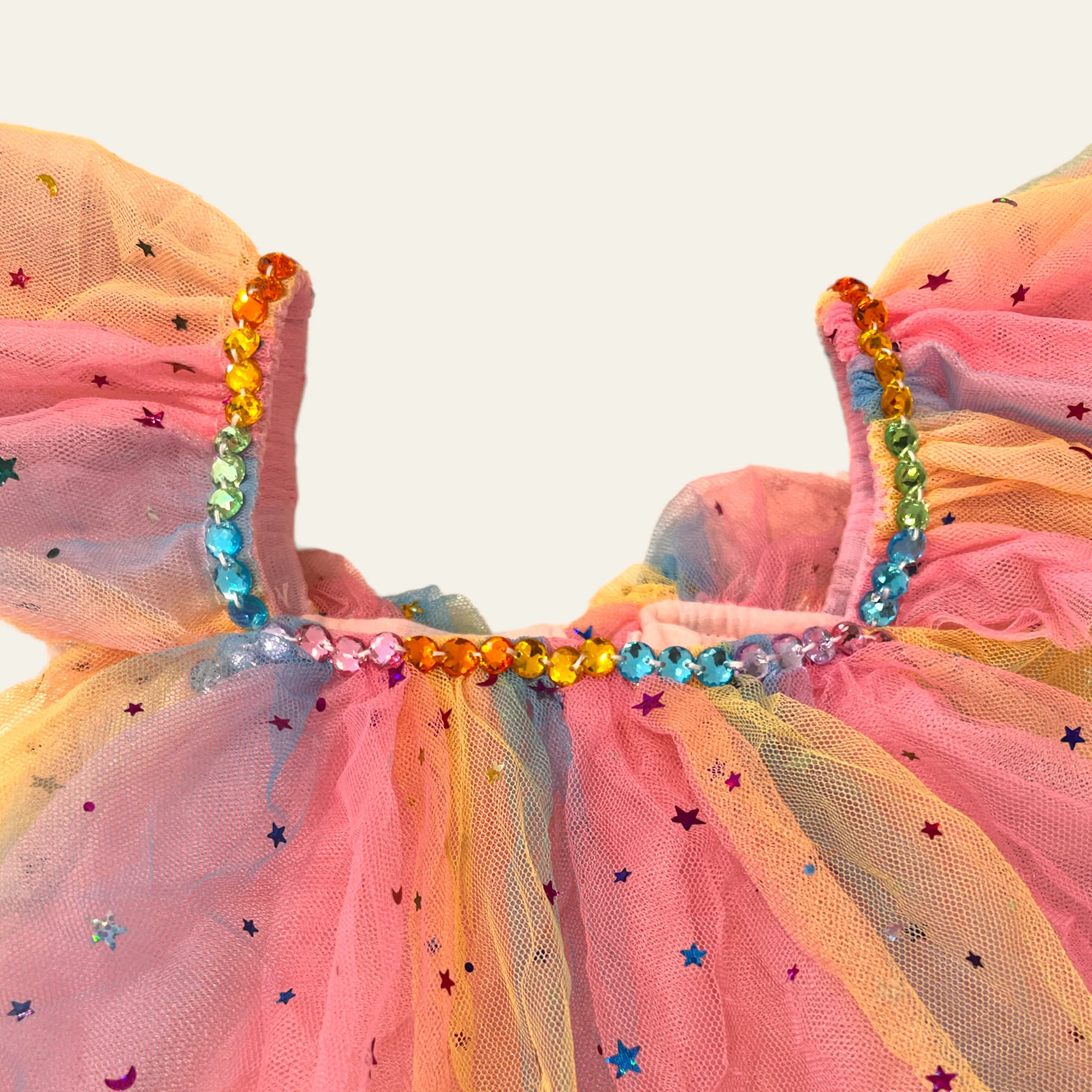 Ombre Gem Tulle Layer Dress | Lola + The Boys