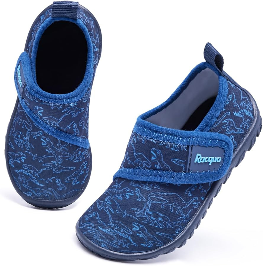 Racqua Toddler Baby Water Shoes Barefoot Quick Dry Swim Sport Pool Aqua Shoes for Boy's Girl's(Ba... | Amazon (US)
