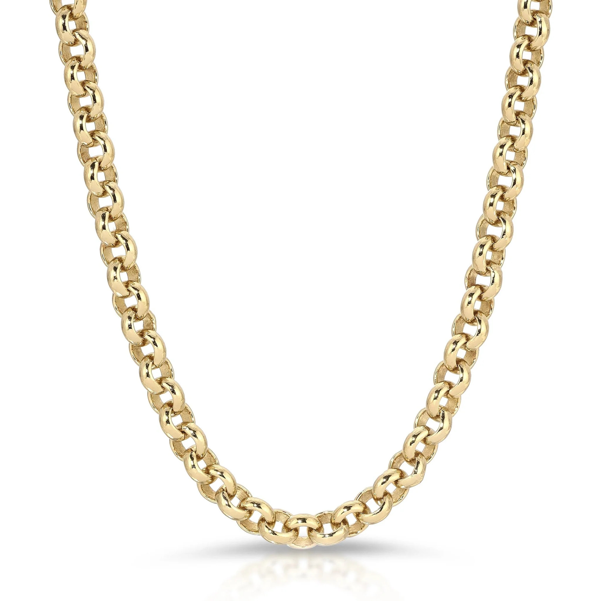 Micro Royal Rolo Chain Necklace | Eklexic Jewelry