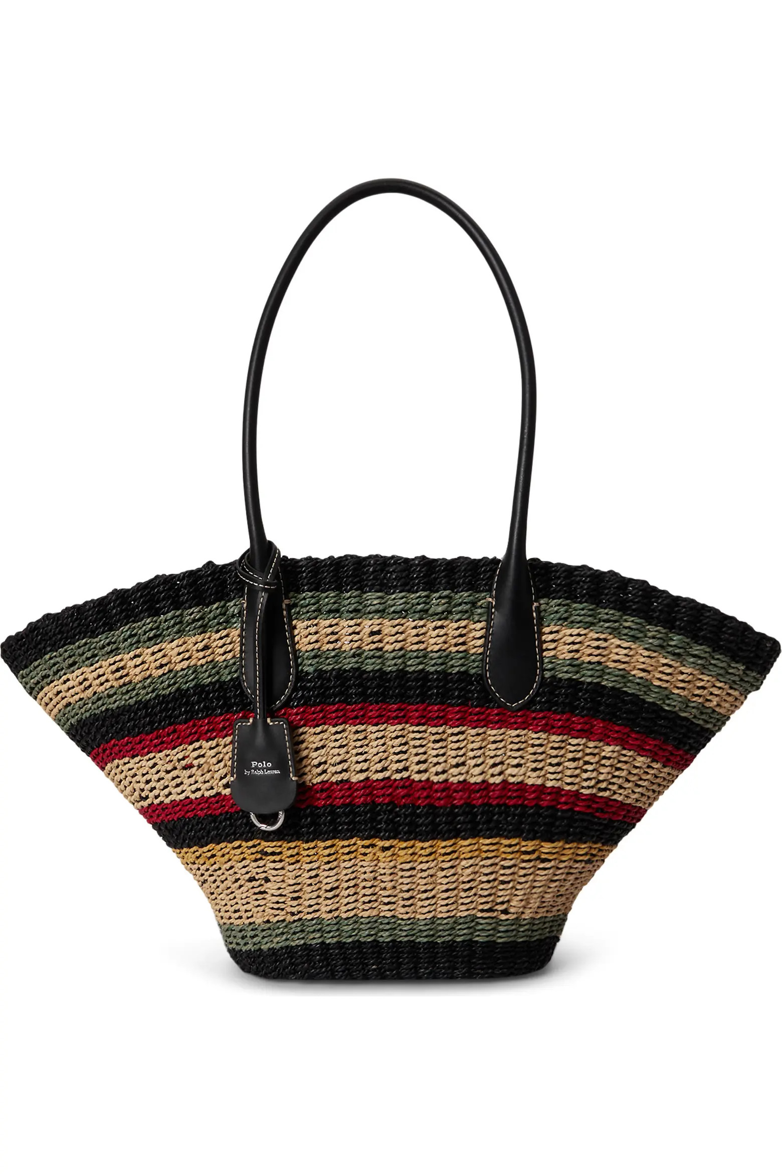 Bellport Stripe Raffia Basket Tote (Women) | Nordstrom | Nordstrom