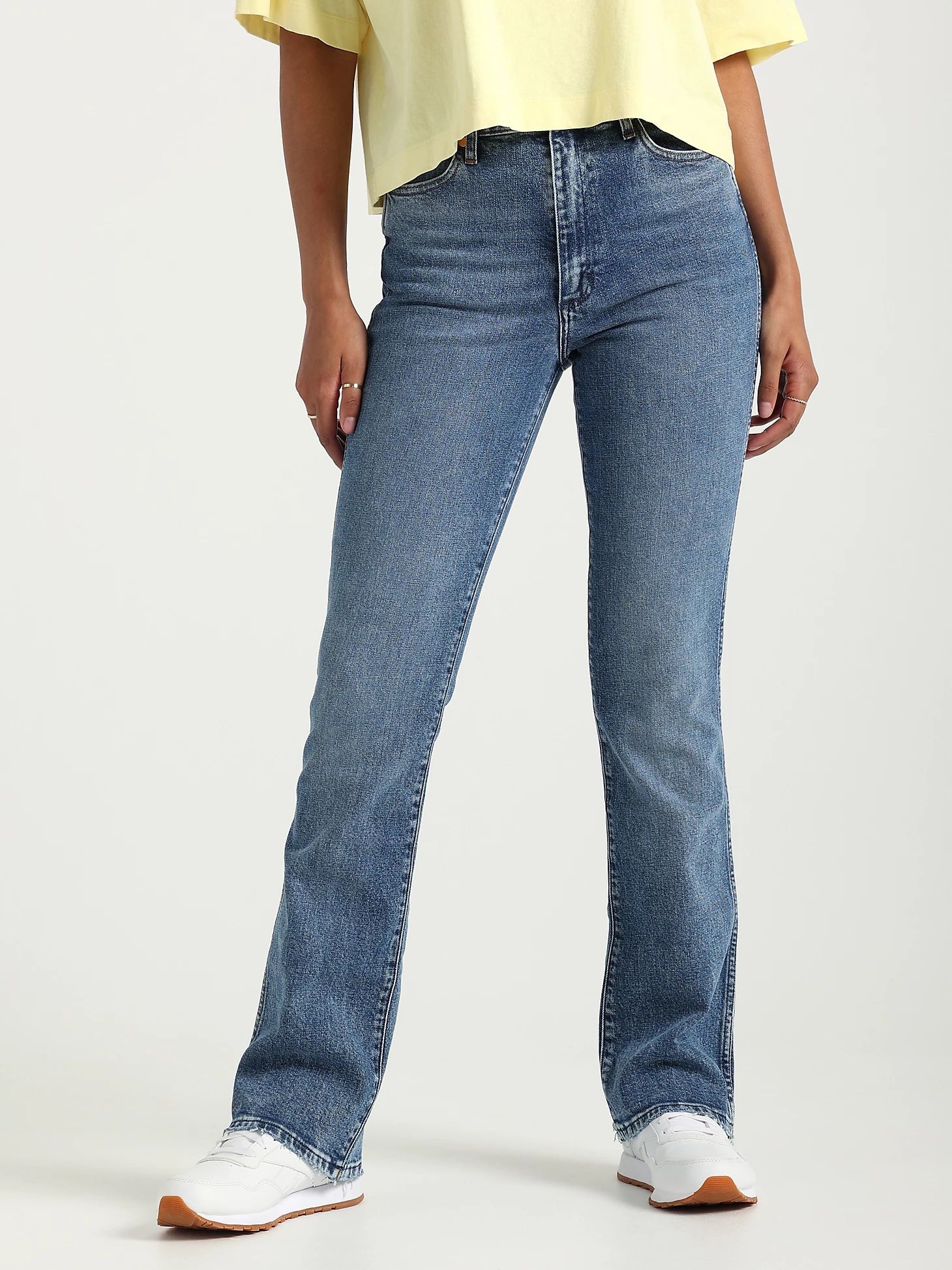 Women's Wrangler® Westward 626 High Rise Bootcut Jean in Forget Me Not | Wrangler