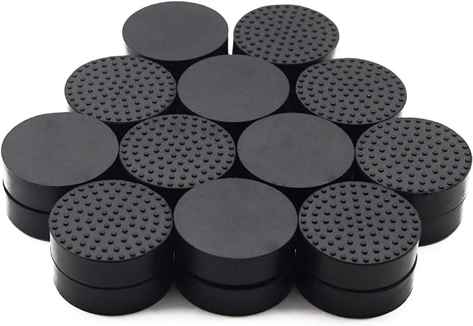 24 Pack Invisible Pot Feet with Enhanced Non-Slip Surface Grip Plant Pots and Flowers, Solid Rubb... | Amazon (US)