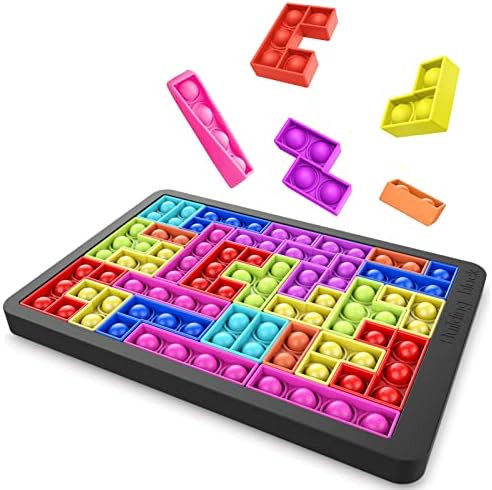 IBanana Fidget Toys - Big Size Push Pop Bubble Fidget Sensory Toy - Silicone Stress Relief Toys to R | Amazon (US)