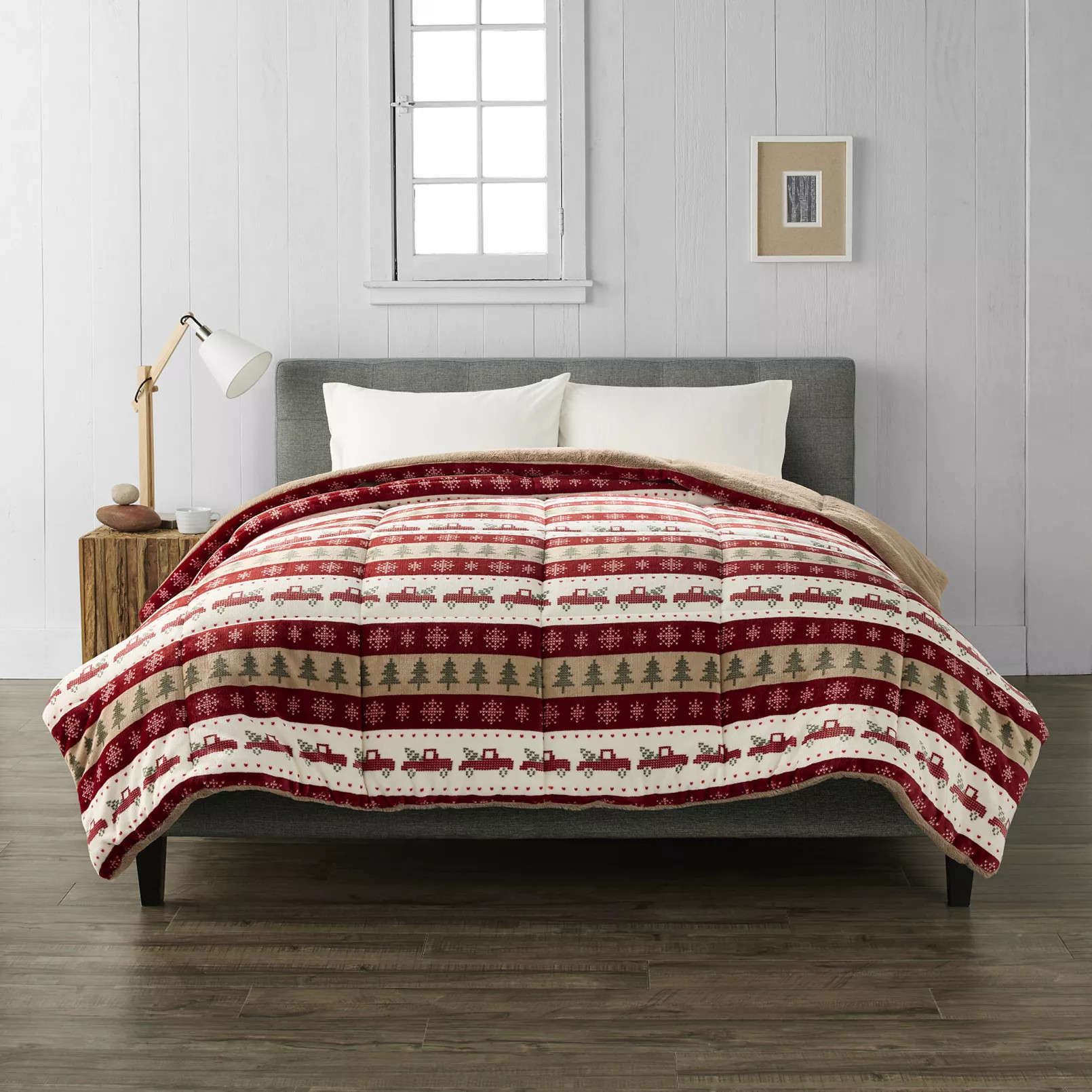Cuddl Duds® Cozy Soft Reversible Comforter | Kohl's