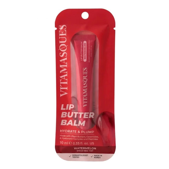 Vitamasques Lip Butter Balm, Watermelon, 0.33 fl oz | Walmart (US)