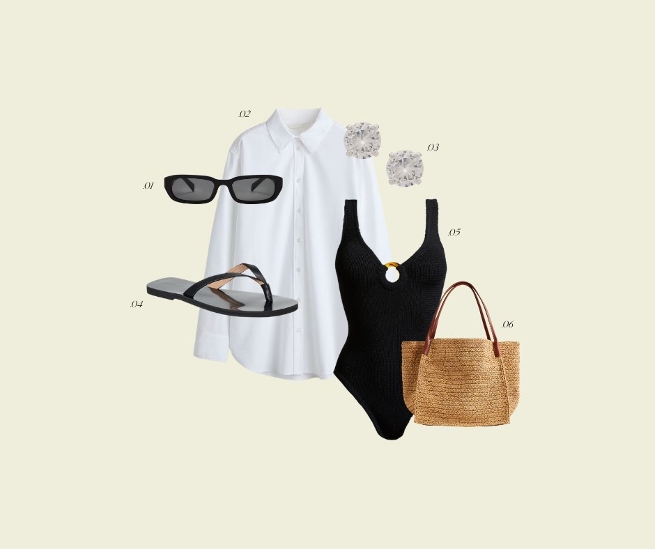 Nordstrom Swim // H&M Shirt // Revolve Accessories // Summer Vacation // Summer Outfits 

#LTKSeasonal #LTKTravel