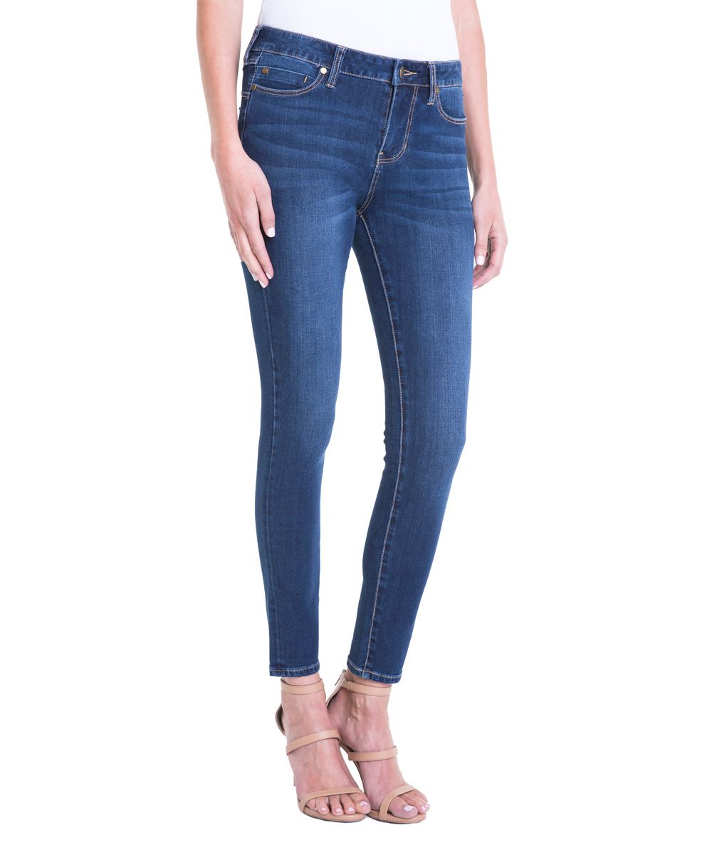 Medium-Wash Lynx Ankle Skinny Jeans - Women | Zulily